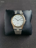 Lorus Sub Brand Of Seiko Gents Watch Golden Casing Silver Chain Quartz Watch