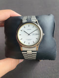 Lorus Sub Brand Of Seiko Gents Watch Golden Casing Silver Chain Quartz Watch