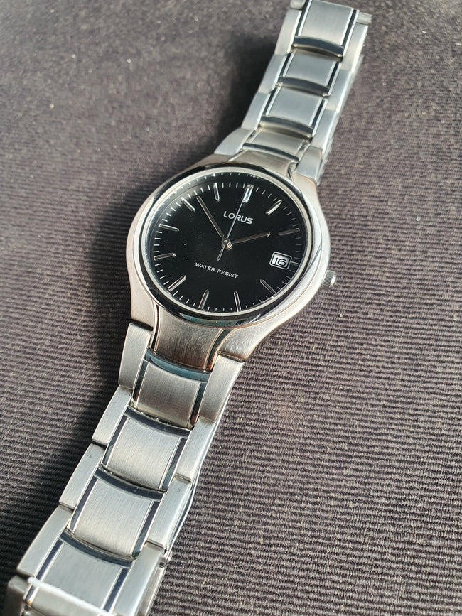 Lorus Sub Brand Of Seiko 36mm Black  Dial Quartz Watch Main Image