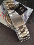 Guess Men's SILVER TONE CASE SILVER TONE STAINLESS STEEL WATCH (Model: GW0265G1)