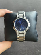 Yema Gents Watch Blue Dial 36mm Quartz Watch
