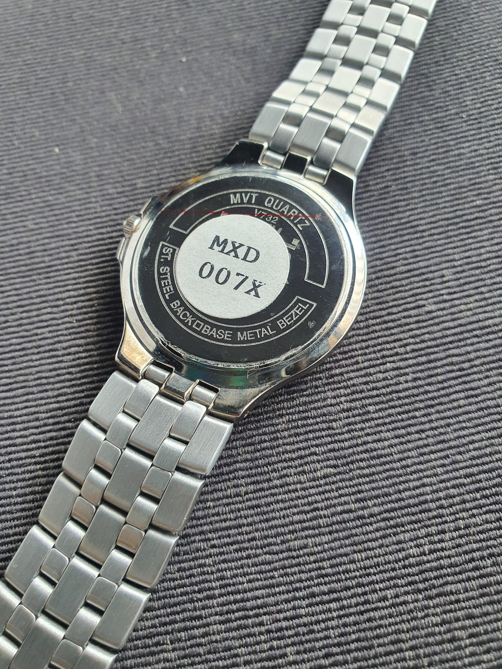 Yema Gents Watch Dark Blue Dial Stainless Steel Quartz Watch