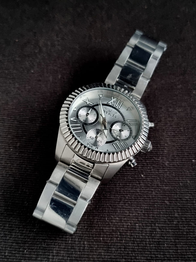 Invicta 21419 Angel Quartz Multi Function Day Date GMT/Dual Time Womens Watch Hover Image