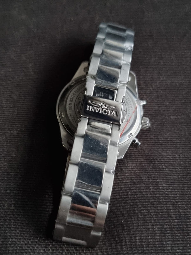 Invicta 21419 Angel Quartz Multi Function Day Date GMT/Dual Time Womens Watch Main Image