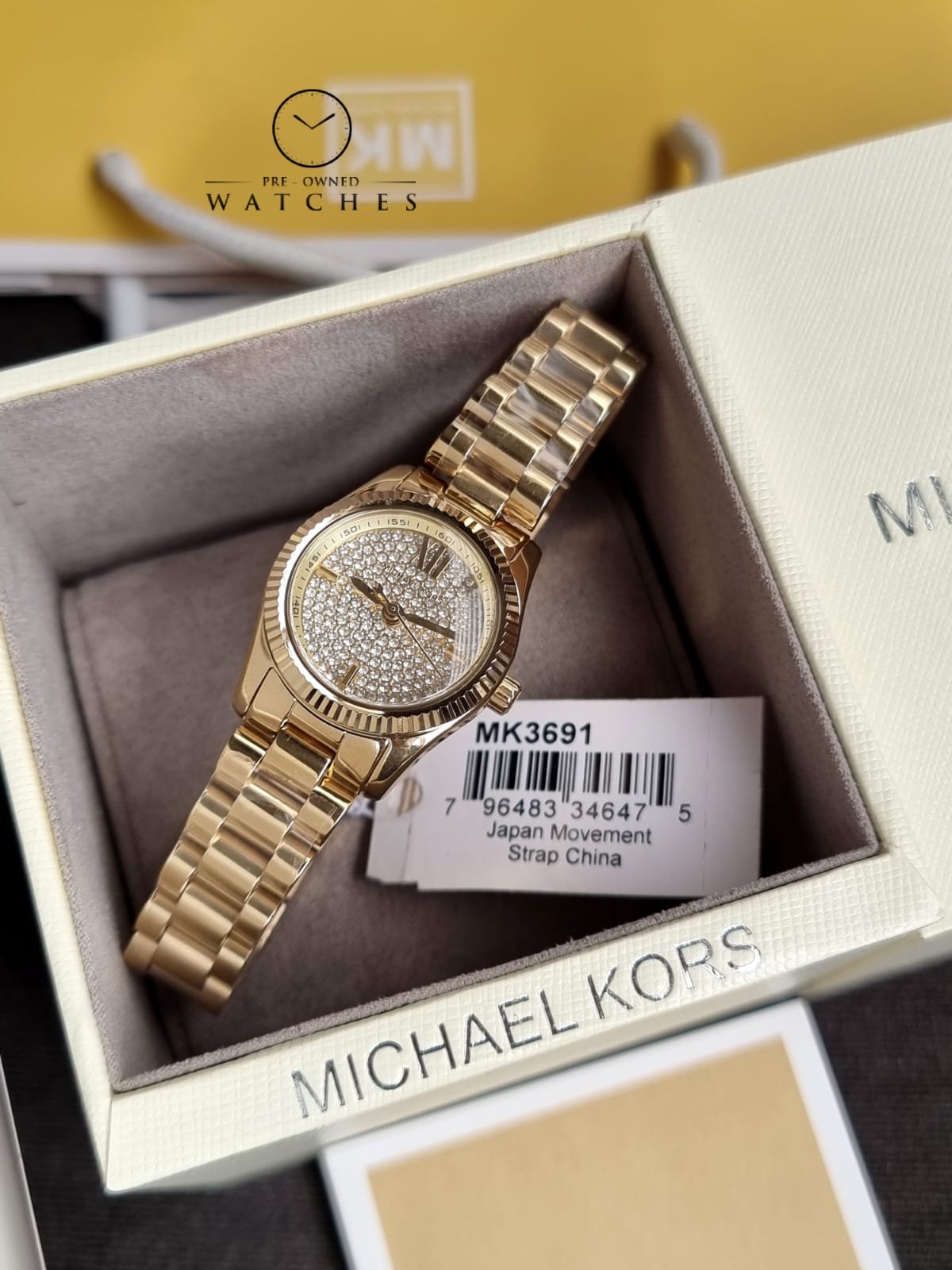 Luxury Watches Michael Kors Gold And Diamond Watch Buy Michael