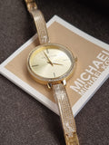 Michael Kors Analog Gold Dial Women's Watch-MK3784