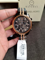MICHAEL KORS Lexington Chronograph Grey Dial Men’s Watch MK8561