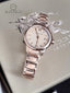 BURBERRY ROSE GOLD SWISS STAINLESS STEEL BRACELET DESIGNER LADIES WATCH BU10116