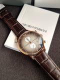 Emporio Armani Men’s Chronograph Quartz Two-tone Stainless Steel 43mm Watch AR1721