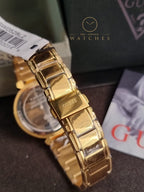 Guess Lily Collection 3 Hand Womens Analog Beige Dial Coloured Quartz Watch, Round Dial with 36 mm Case Width - GW0528L2