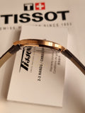 TISSOT Men’s Swiss Made Quartz Brown Leather Strap Blue Dial 42mm Watch T063.610.36.047.00