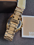 Michael Kors Women’s Chronograph Quartz Stainless Steel Espresso Brown Dial 40MM Watch MK5502