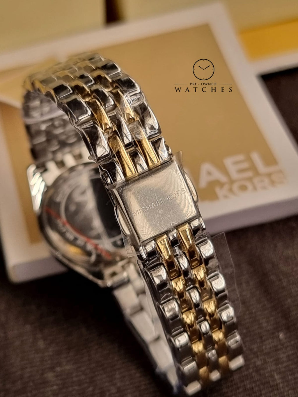Michael Kors Lexington Three-Hand Two-Tone Stainless Steel Watch Mk4740