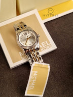 Michael Kors Lexington Three-Hand Two-Tone Stainless Steel Watch Mk4740