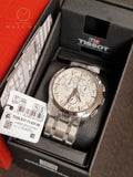 TISSOT Men’s Quartz Swiss Made Stainless Steel Silver Dial 41mm Watch T035.617.11.031.00