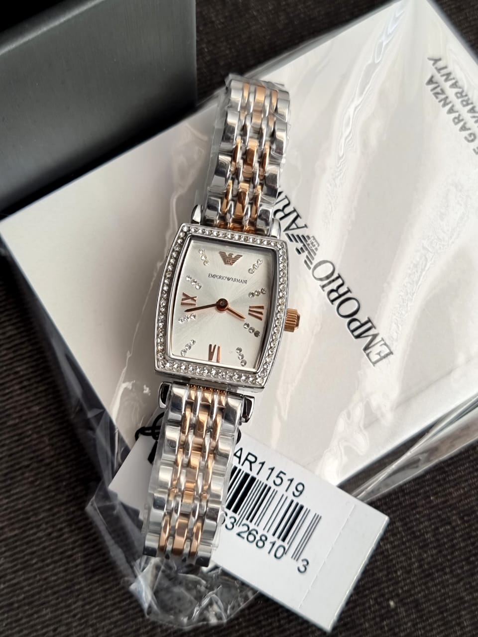 Emporio Armani Analog White Dial Women's Watch-AR11519