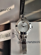 Emporio Armani Analog Silver Dial Women's Watch - AR7361