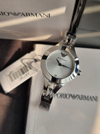 Emporio Armani Analog Silver Dial Women's Watch - AR7361