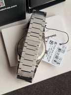 Tissot PRX Silver Stainless Steel Black Dial Quartz Watch for Men’s – T137.410.11.051.00