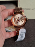 Michael Kors Women’s Quartz Rose Gold Stainless Steel Rose Gold Dial 40mm Watch MK7318