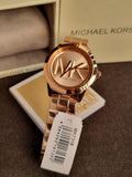 Michael Kors Women’s Quartz Rose Gold Stainless Steel Rose Gold Dial 40mm Watch MK7318