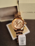 Michael Kors Women’s Quartz Rose Gold Stainless Steel Rose Gold Dial 40mm Watch MK7318