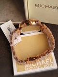 Michael Kors Women’s Quartz Stainless Steel Rose Gold Dial 39mm Watch MK5896