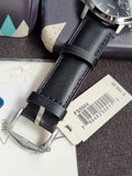 Fossil Men’s Quartz Black Leather Strap Black Dial 42mm Watch FS5904