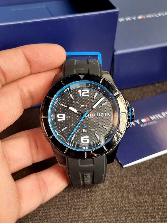 Tommy Hilfiger Men's 1791017 Watch (Strap Changed) Hover Image