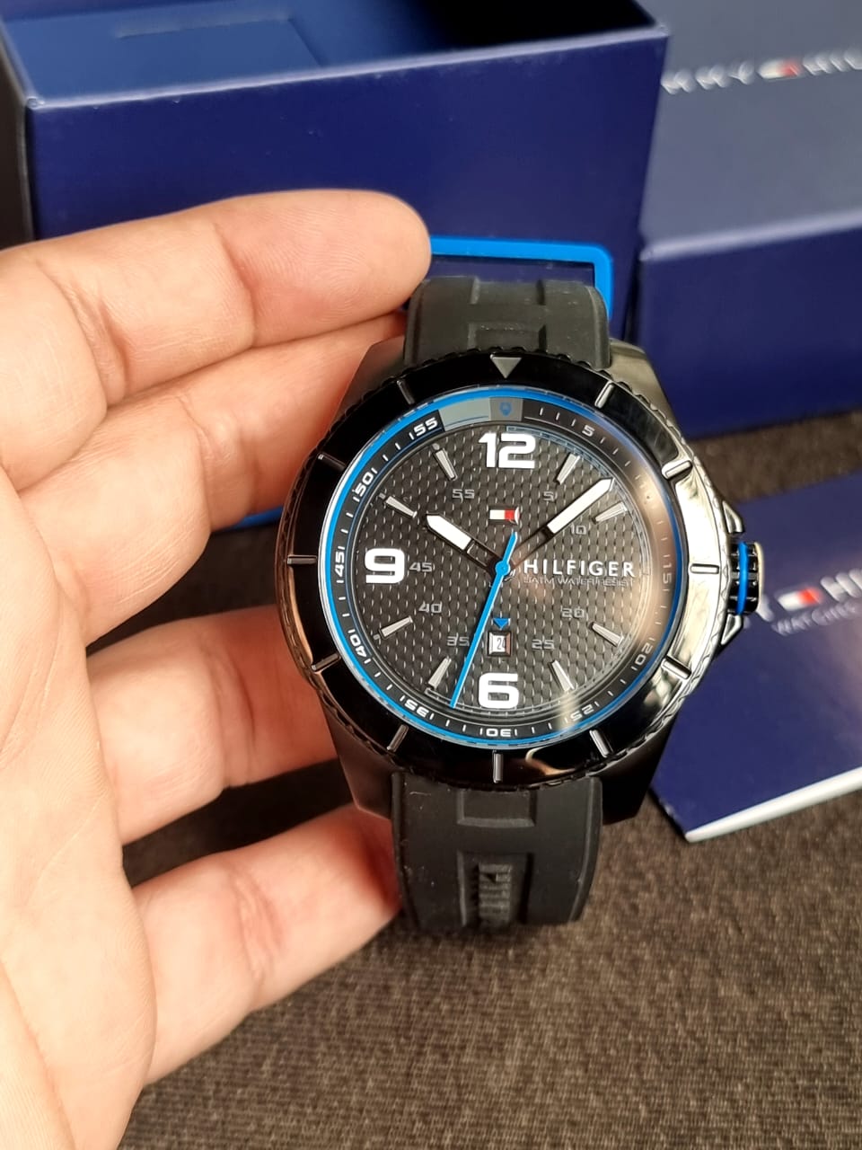 Tommy Hilfiger Men's 1791017 Watch (Strap Changed)