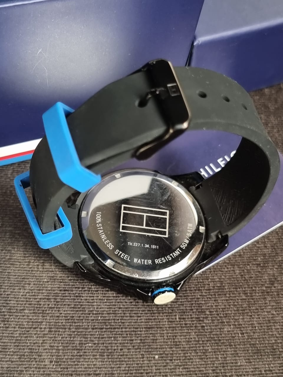 Tommy Hilfiger Men's 1791017 Watch (Strap Changed)