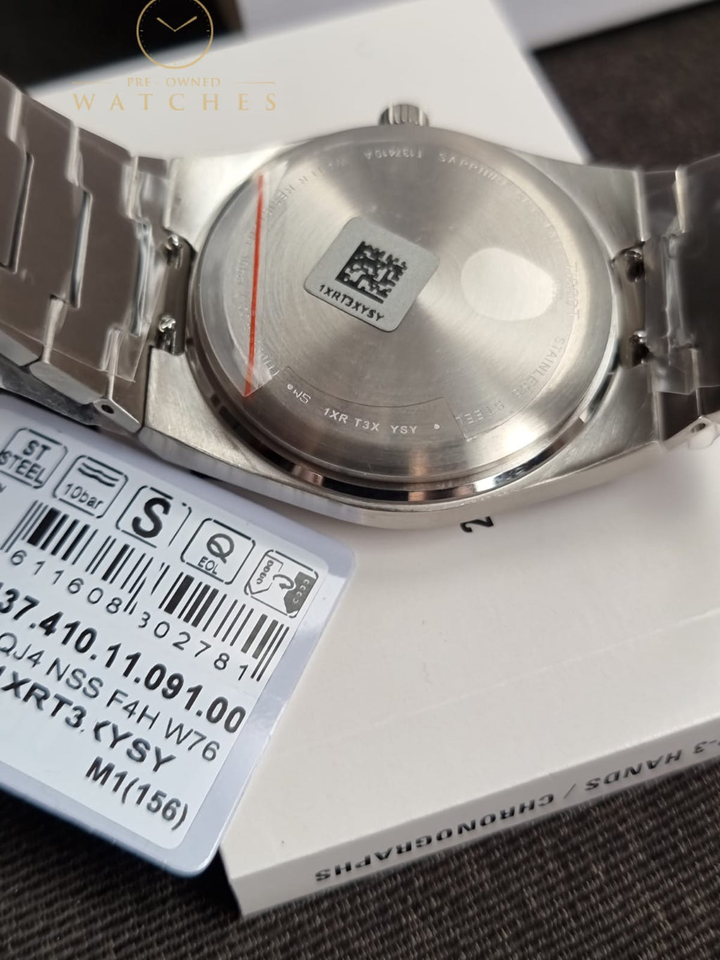 Tissot T137.410.11.091.00 PRX Metal Band Men Watch