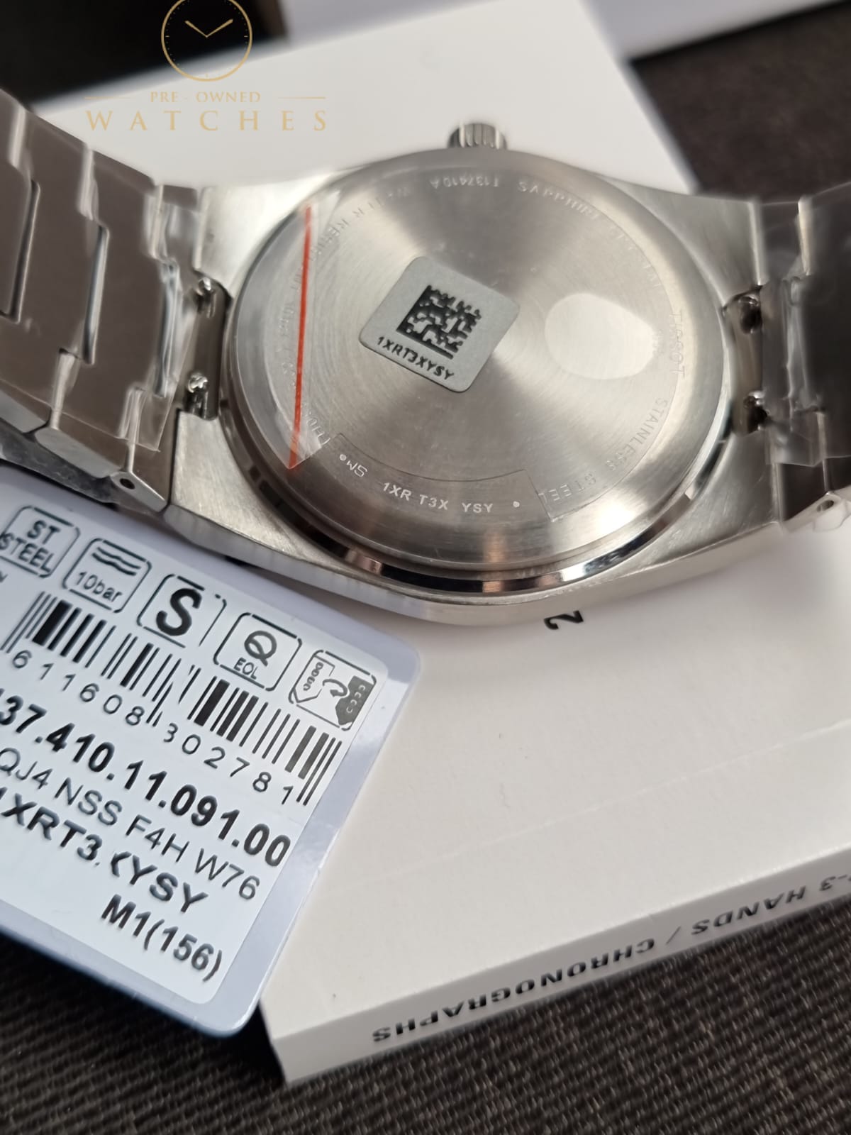 Tissot T137.410.11.091.00 PRX Metal Band Men Watch