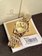Michael Kors Lexington Three-Hand Gold-Tone Stainless Steel Watch MK4741