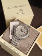 Michael Kors Women’s Quartz Stainless Steel White Dial 38mm Watch MK3359
