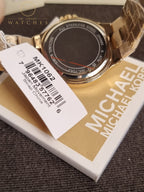 Michael Kors Women’s Quartz Gold Stainless Steel Gold Dial 37mm Watch MK1062