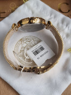 Versace Women’s Quartz Swiss Made Stainless Steel White Dial 37mm Watch VEDV00619