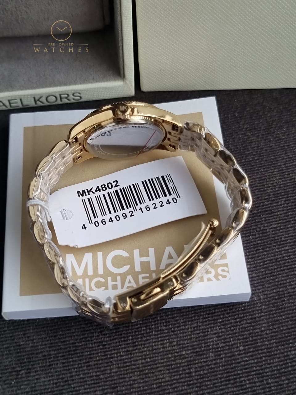 Michael Kors Lexington Gold Watch MK4802