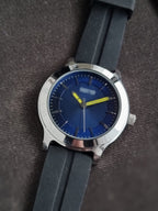 Kenneth Cole Reaction 'Sport' Men's Quartz Metal and Rubber/Stainless Steel Chronograph Watch.