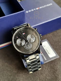 Tommy Hilfiger Men’s Quartz Black Stainless Steel Black Dial 44mm Watch 1791879