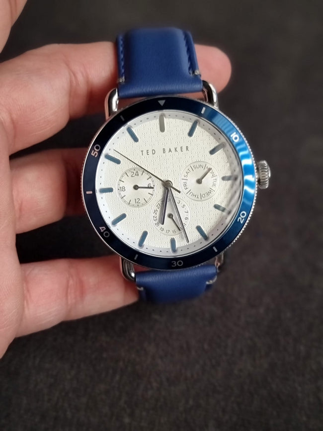 Ted Baker Gents Watch 46mm Dial White Dial Quartz Watch Hover Image