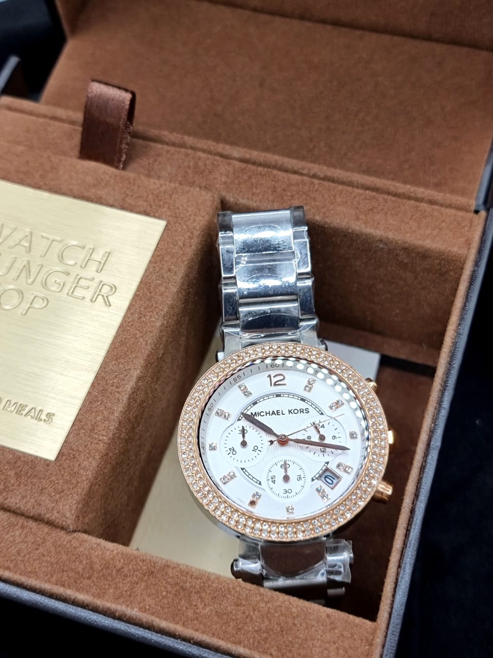Michael Kors Ladies Watch 38mm Dial Size Quartz Watch (Back Changed)