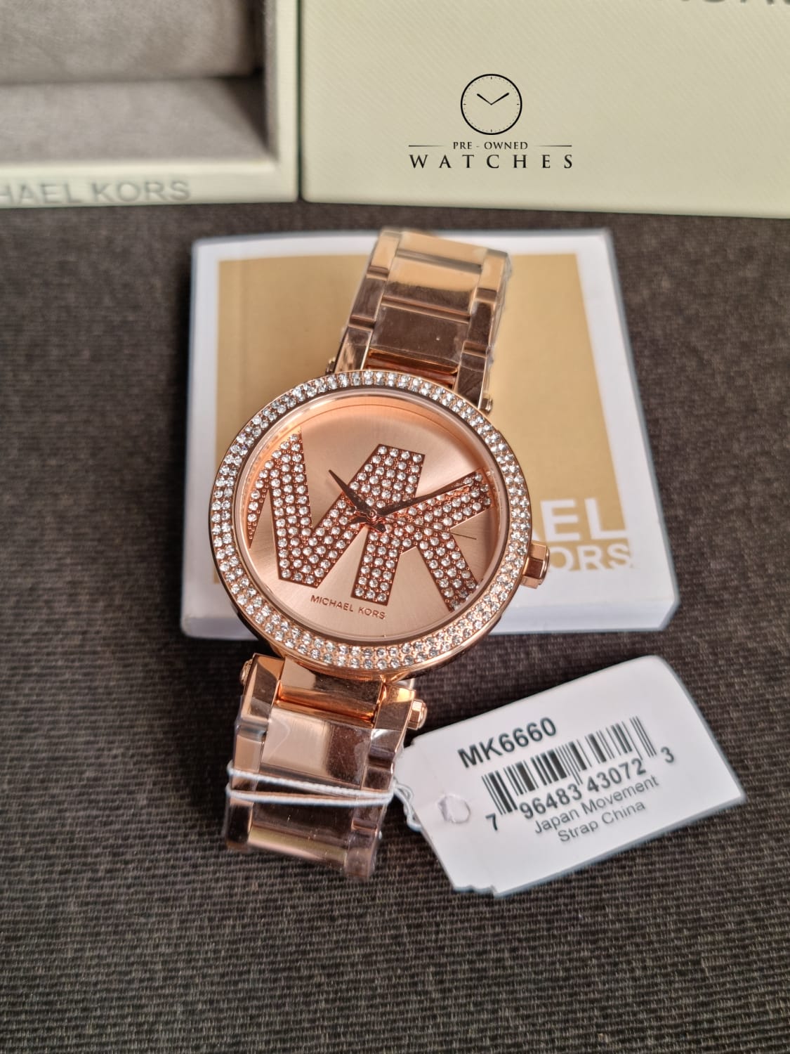Michael Kors Women’s Quartz Rose Gold Stainless Steel Rose Gold Dial 39mm Watch MK6660