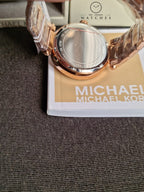 Michael Kors Women’s Quartz Rose Gold Stainless Steel Rose Gold Dial 39mm Watch MK6660