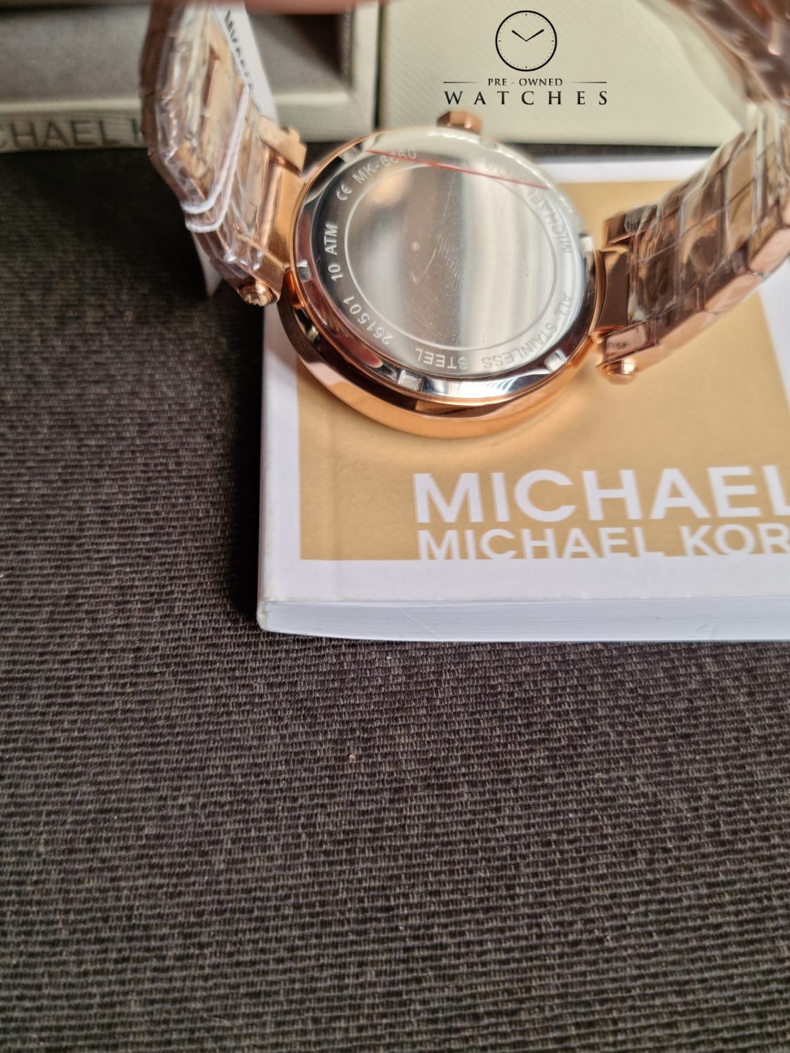 Michael Kors Women’s Quartz Rose Gold Stainless Steel Rose Gold Dial 39mm Watch MK6660