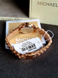 Michael Kors Women’s Quartz Rose Gold Stainless Steel Crystal Pave Dial 26mm Watch MK3692