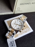 MICHAEL KORSRitz Chronograph Crystal White Dial Ladies Watch MK6474