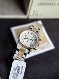MICHAEL KORSRitz Chronograph Crystal White Dial Ladies Watch MK6474