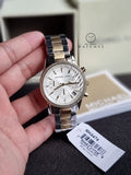 MICHAEL KORSRitz Chronograph Crystal White Dial Ladies Watch MK6474