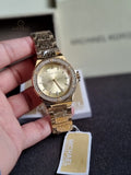 Michael Kors Women’s Quartz Gold Stainless Steel Gold Dial 37mm Watch MK7339